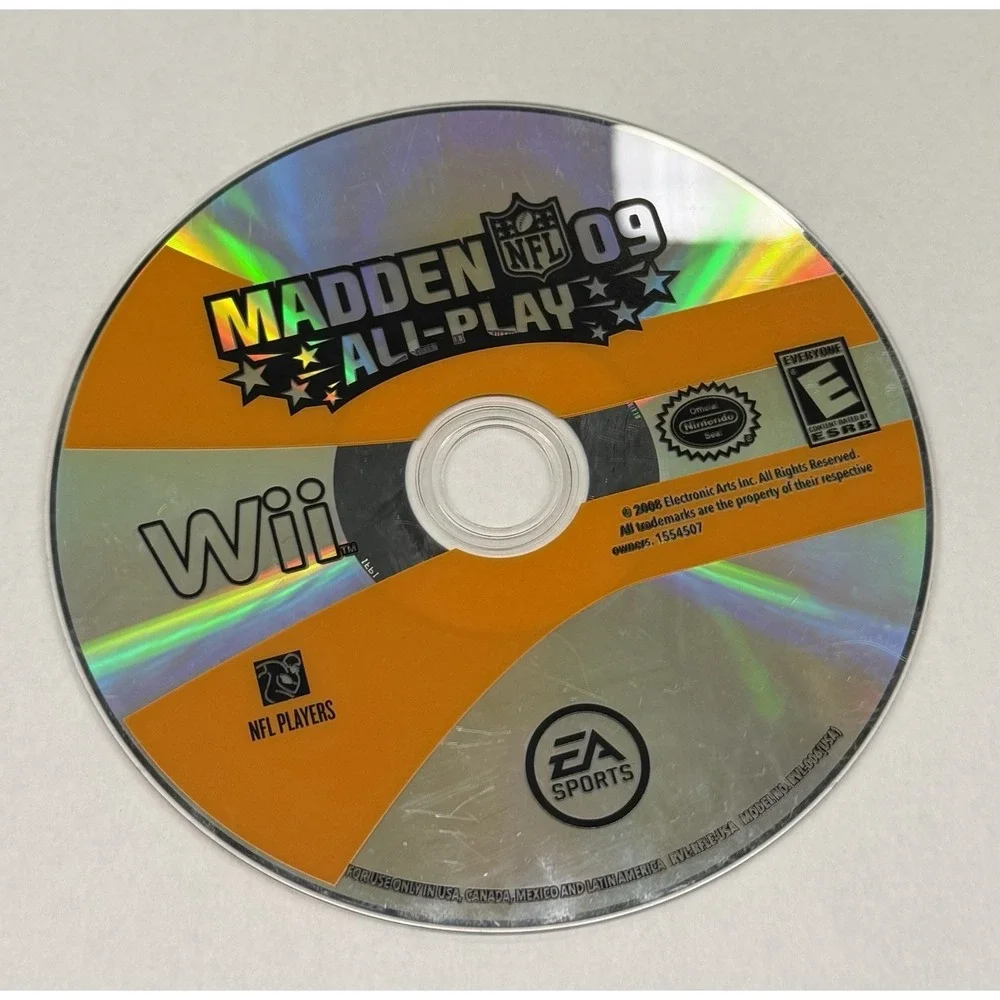 Madden NFL 09 All Play Nintendo Wii 2008
